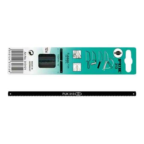 LAMA ORIGINALE PUK PER LEGNO 150 mm - 12 pezzi- PUK