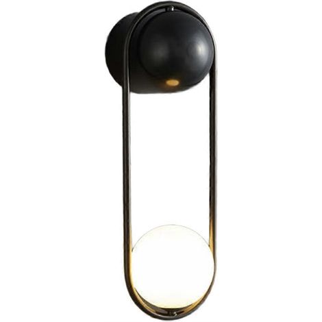 Applique murale LED minimaliste style nordique, lampe de couloir minimaliste et luxueuse, lampe de chevet pour chambre ou salon. (1/5)