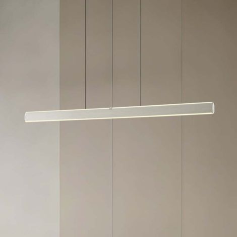 [GEBRAUCHT] B-Ware Lucande LED Hängelampe Pendelleuchte Arvon alufarben dimmbar CCT 117cm657 (1/2)