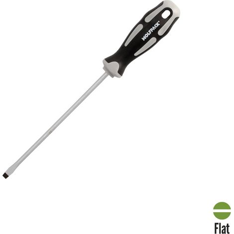 S2-Stahl-geprägter Flachschraubendreher – 1,0 x Ø 5,5 x 150 mm (1/5)