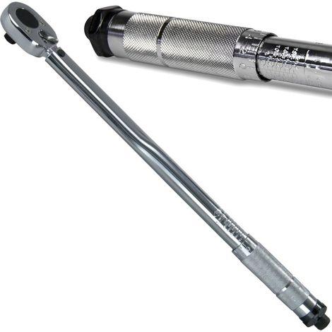 Clé à Cliquet Réversible 1/2" 10 - 210 Nm Chrome Vanadium (1/3)