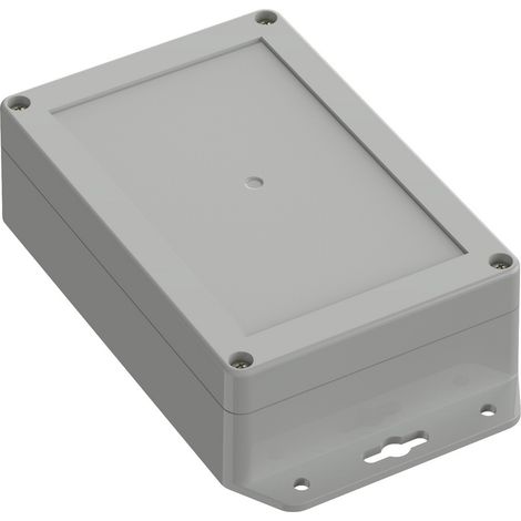 TRU COMPONENTS  TC-10860740 Flansch-Gehäuse 150 x 100 x 45  ABS  Lichtgrau 1 St.