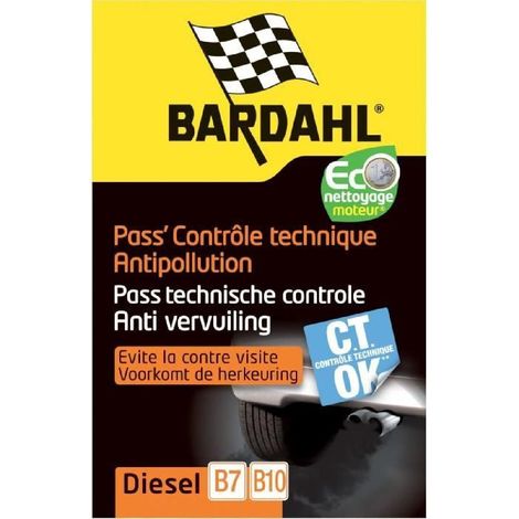 BARDAHL Pass Controle technique moteur Diesel 2x 300ml (1/4)