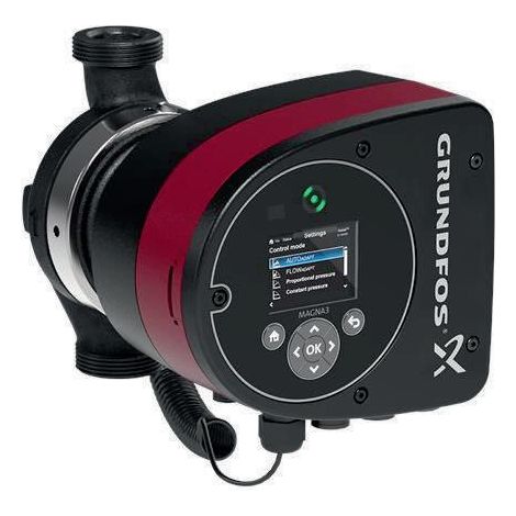 Bosch Heizungspum Grundfos Magna 3 25-40 hocheffizient, geregelt, für 75 kW, 7738314162 (1/2)