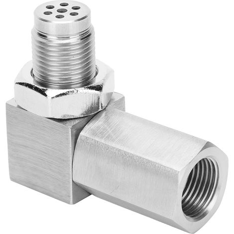 Convertisseur catalytique à 90 degrés, élimination du voyant moteur, vérification du support de sonde lambda, acier inoxydable
