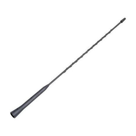 Hp-autozubehor Antena Retorcida Negra 28,5 cm Recepción