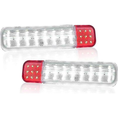 1 Paar LED-Türverkleidungsleuchten für Chevy Silverado, GMC Sierra, Yukon, Hummer H2, Escalade (Innenraum)
