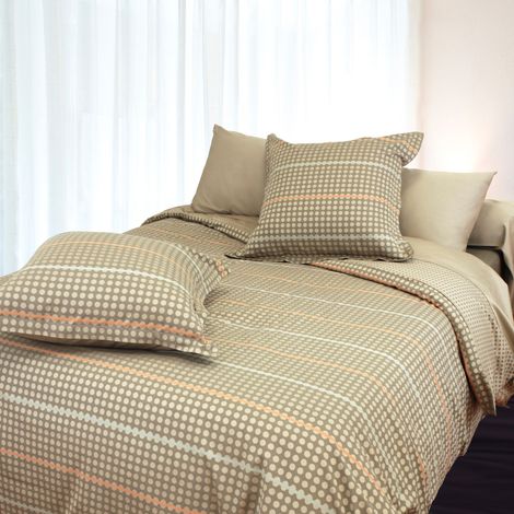 Parure de lit satin DAUPHINE 240x220 cm (1/5)