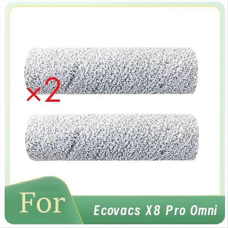 2er-Pack Rollentücher für den Ecovacs X8 Pro Omni Wischmopp: Zubehör für mehr Reinigungseffizienz (1/5)