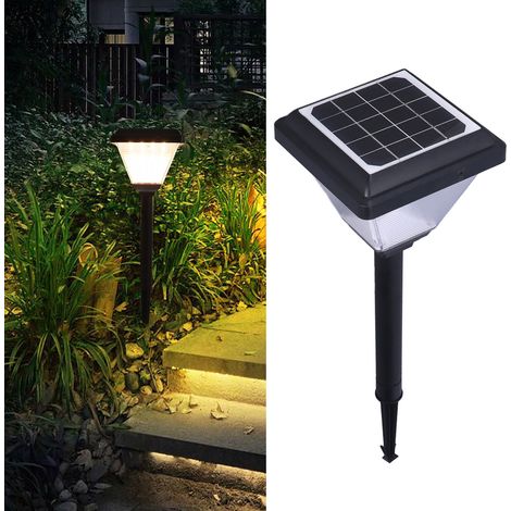 Wasserdichte Solarlampe mit 5V/2W monokristallinem Panel, Solarlampe für festen Mast (1/5)
