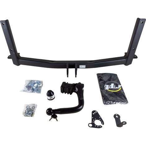 Attelage rotule démontable GDW + faisceau Trail-Tec spécifique 7 broches - HONDA CIVIC IX (1/2)