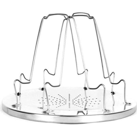 Tostapane pieghevole a quattro fette per campeggio e fornelli, accessorio per barbecue ed escursionismo, tostapane portatile, confezione da 1 (1/5)