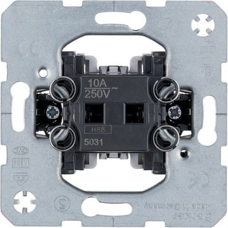 BERKER 10A/250V 5031 10A/250V meccanismo a pulsante normale 1T gear