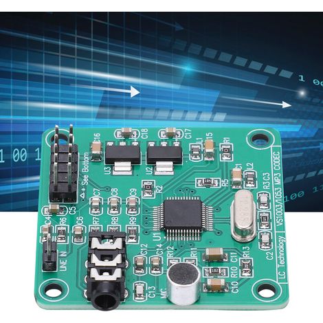 Module VS1003 : décodeur audio MP3 avec microphone intégré (1/5)
