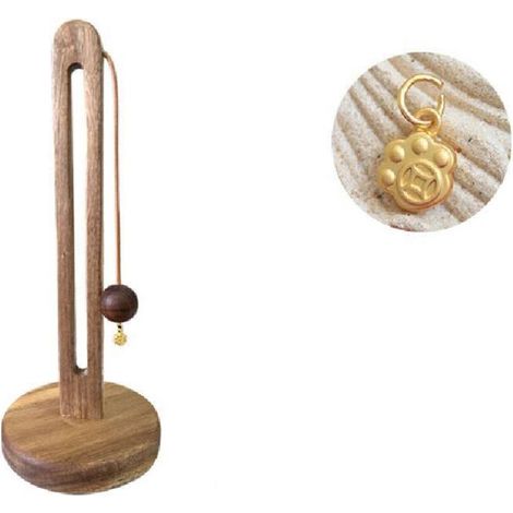 Porte-Rouleau d'essuie-Tout Debout en Bois d'acacia , Support pour Rouleaux Standard et de Taille , pour Cuisine et Table à Manger , Plan de Travail (1/5)