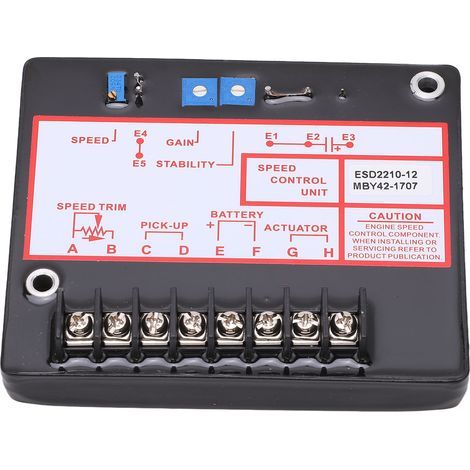 ESD2210 12 GÉNÉRATEUR MOTEUR DU MOTEUR PANNEUR DE CONSTANT CONTRÔLE ELECTRONIQUE CONTRÔLEUR DE SPIÈRE DC12-24V (1/5)
