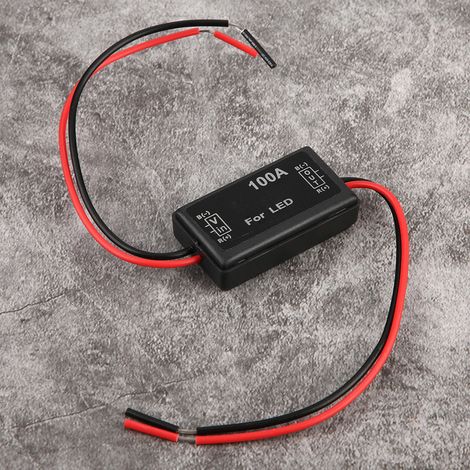 Module interrupteur clignotant LED pour moto, feu stop arrière clignotant stroboscopique, contrôleur de freinage universel, accessoire auto (1/5)