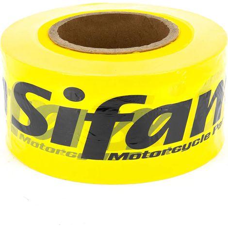 Nastro di sicurezza sifam 500 m x 70 mm alta visibilità