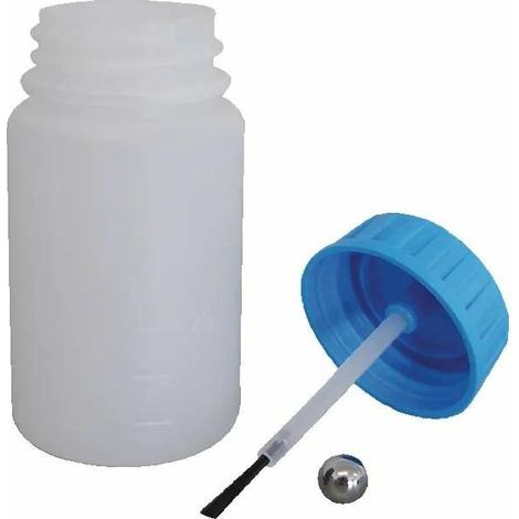 Bouteille 50mL avec pinceau intégré et bille peinture retouche flacon pot mélange flacon application