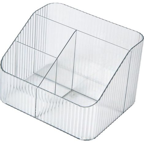 Kosmetikaufbewahrungsboxen Badezimmerregale Aufbewahrungsboxen Make up Pinselhalter Ablageregale für die Arbeitsplatte Kosmetik Präsentationsboxe (1/5)