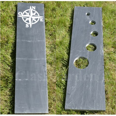 TOTEM SCHIEFER - Packung mit 2 Stück (1/4)