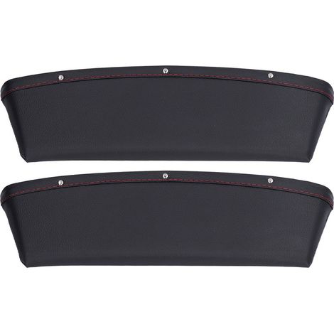 Boîte De Rangement Automobile - Organisateur Entre Les Sièges - Pour Console Centrale - Capacité Optimisée - 2 Pièces (1/4)