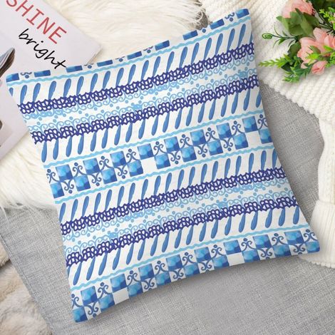 Housse de coussin,Coussin décoratif bateau rétro, voilier ancien (1/5)