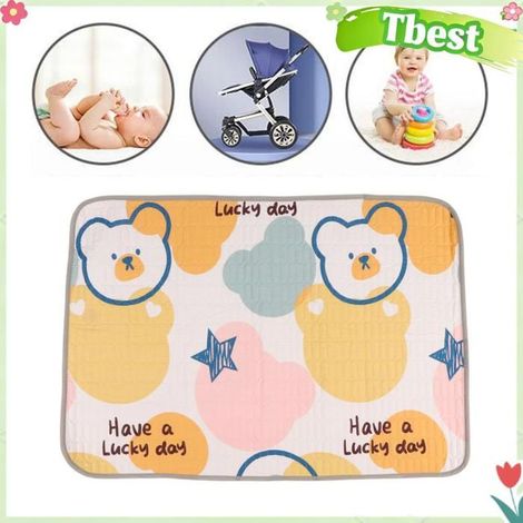 Coussinets de lit lavables et imperméables - TBEST - Standard - Imperméables - Absorbants - Réutilisables (1/5)