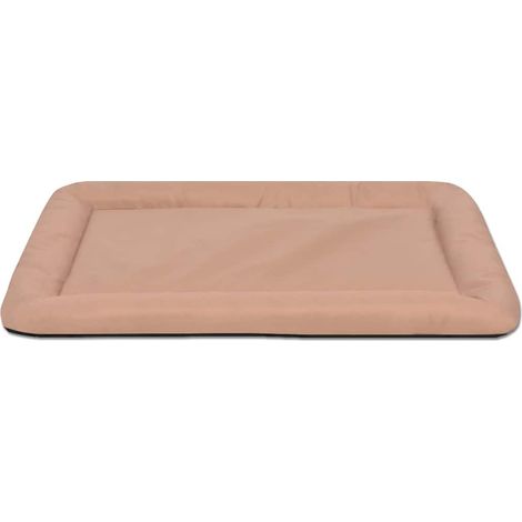 vidaXL Colchón para perro tamaño XXL beige (1/2)