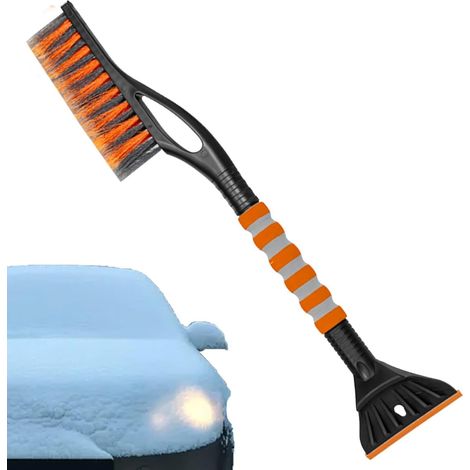 Grattoir à Neige pour Voiture, Brosse à Neige et grattoir à Glace, Brosse à Neige Anti-Rayures avec Poils – Grattoir à Neige et Brosse, poignée Ergonomique, grattoir à Glace, grattoir à Neige pour (1/5)