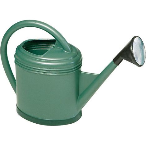 EDA – Arrosoir fort 12 L gris anthracite – Conception ergonomique – Pour arrosage précis en espaces confinés – Matériau résistant aux UV