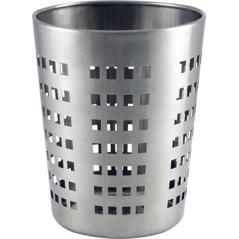 MAURY'S JOLLY PORTA TUTTO IN ACCIAIO INOX 12 X H13 CM COLORE ARGENTO