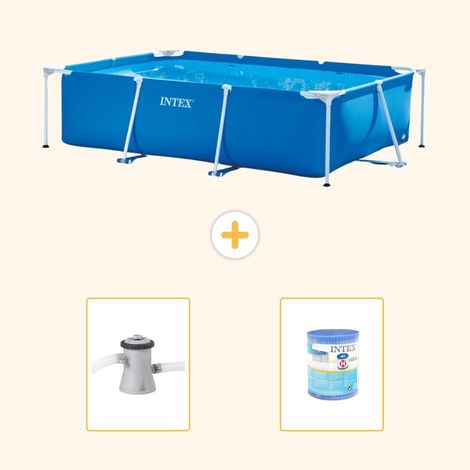 Intex Piscine Easy Set Ronde - Crabe - 183x51 cm - 3-pièces S21268