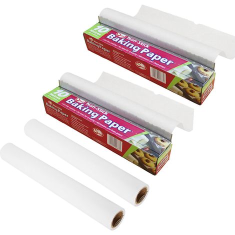 Stück hitzebeständiges Backpapier 5 m - Lebensmittelecht, zum Dämpfen und Frittieren (1/5)