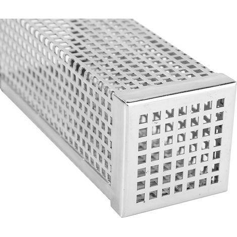 Tube carré en acier inoxydable 304 pour barbecue et fumoir, accessoire pour barbecue extérieur de 15 cm (6 pouces). (1/5)