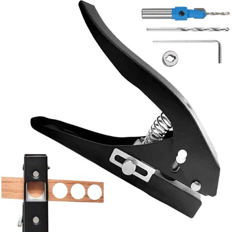 Perforatrice Fente Ronde pour Un Trou Pince Bande de Chant (1/5)
