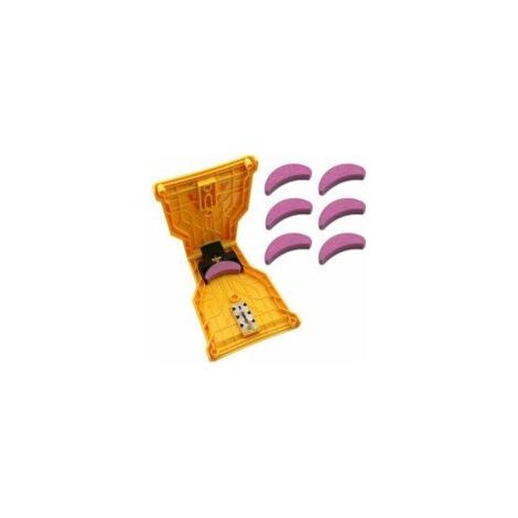 Kettensägen-Kettenschärfer, Schleifstein, Schnell-Kettenschärfer, Holzbearbeitungswerkzeug, Kettenschärfer-Set mit 6 Schleifsteinen (1/5)