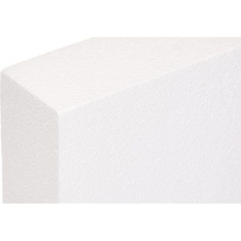 Moule À Gâteau - Carré En Polystyrène 20 X 20 X 7,5 Cm - Pour Pâtisserie Et Gâteaux À Étages - 1 Pièce (1/3)