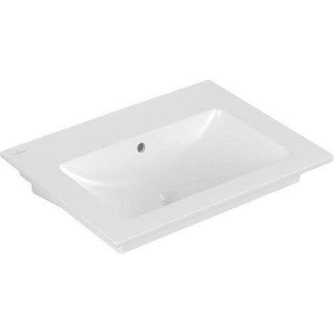 V&B Waschtisch VENTICELLO mit Überlauf 650x500mm stone white C+