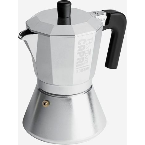 Cafetière moka induction 3 tasses en aluminium professionnel Capri
