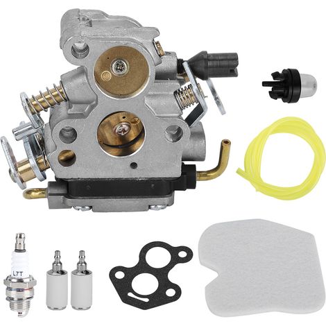 Kit de remplacement de carburateur compatible avec les tronçonneuses Husqvarna 235e, 235, 236, 240 et 240E (références : 574719402 et 545072601).