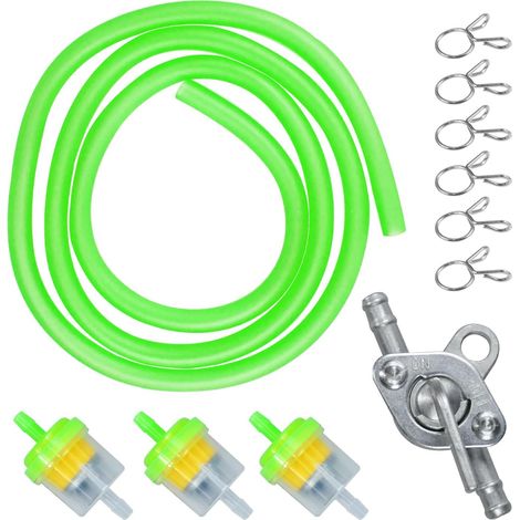 Conduites et filtres à carburant pour VTT Taotao Coolster Apollo Baja 50 cc, 70 cc, 90 cc, 110 cc, 125 cc, 150 cc (vert) (1/5)