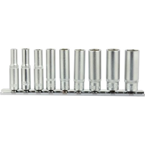 Juego de llaves de vaso de 9 piezas de 5-13 mm 1/4"6-k CRV (20)