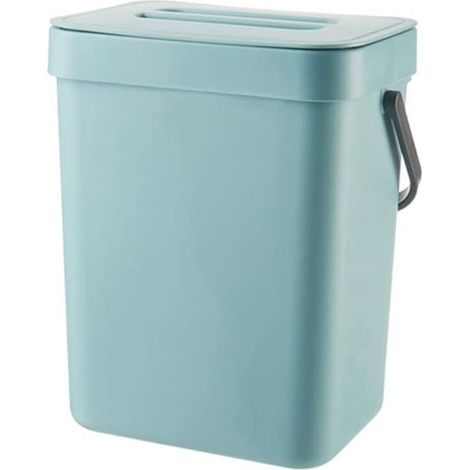 Kitchen Compost Bin, Small 3L PP Material Countertop Container with Lid, Compost Bin Utensil
