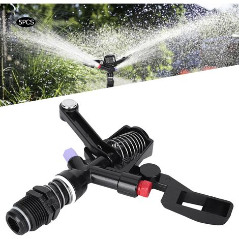 Outil de pulvérisation à bascule rotative en 5 pièces, filetage mâle DN20 3/4 po, pour l'irrigation agricole (1/5)