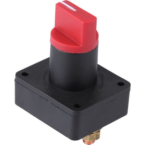 Coupe-circuit de batterie 6mm 300A pour voiture, camion, bateau, interrupteur de déconnexion d'alimentation (1/5)
