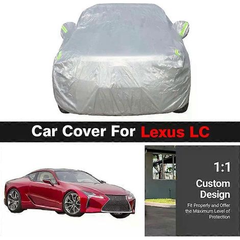 Housse de voiture intégrale pour Lexus LC LC500h LC500, protection solaire intérieure et extérieure, anti-UV, résistante à la neige et à la pluie. (1/5)