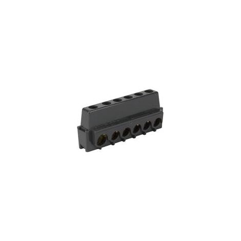 Bornier de Phase noir Gale'O 5X25+1X35 1SPE007714F0710 ABB 798829 (1/2)