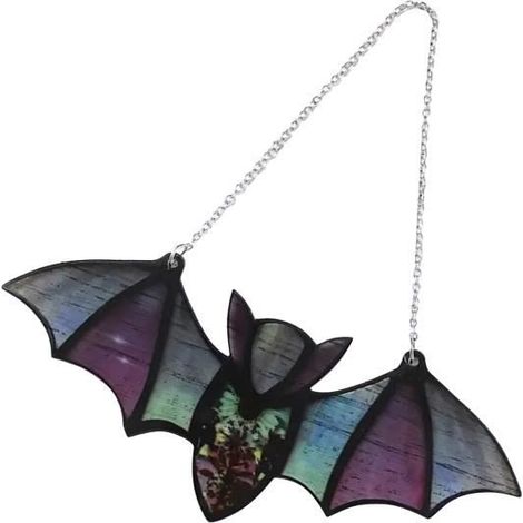 Vvikizy Suncatcher Chauve-souris Halloween Ornements Fenêtre (1/4)