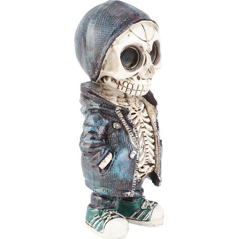 Exquisite Skelettstatuen aus Kunstharz und